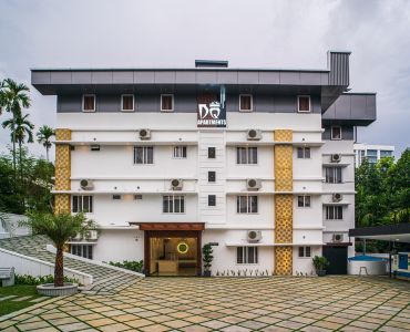 front-view of dq apartments